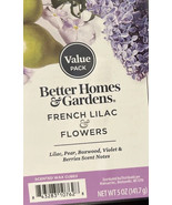 NEW BETTER HOMES &amp; GARDENS FRENCH LILAC &amp; FLOWERS WAX CUBE MELTS -5 OZ. - £11.00 GBP