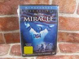 Disney Miracle DVD 2004 2 Disc Set Kurt Russell Ice Hockey USA Olympics NEW - £7.49 GBP