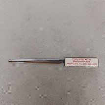 Trico Sheet Metal Willow Grove PA Advertising Letter Opener - £15.14 GBP