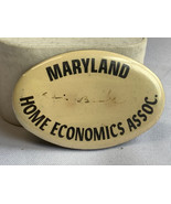 Vtg 1975 Wincraft &quot;Maryland Home Economics Assoc.&quot; Pin Advertising  Pinback - £23.75 GBP