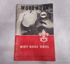 Boy Scouts Merit Badge Series Woodwork Booklet 1960 3316-A - £7.15 GBP