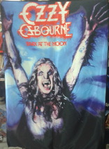 Ozzy Osbourne Bark At The Moon Flag Cloth Poster Banner Cd Rock - £15.73 GBP