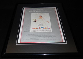 Muriel&#39;s Wedding 1995 Framed 11x14 ORIGINAL Advertisement Toni Collette - $34.64
