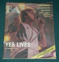 YES BAM MAGAZINE VINTAGE 1984 - $29.99