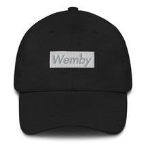 Wemby Victor Wembanyama Embroidered Dad Hat Box Logo 1-Size Cap Spurs Basketball - £20.25 GBP