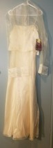 Niki by Niki Livas - Banana Yellow Formal Gown Dress With Wrap Size 6 - $173.98