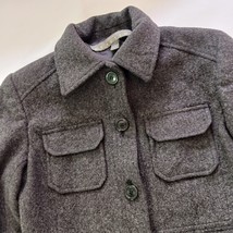 Kenneth Cole Reaction RN#54163 Women's Gray Wool Blend Coat Jacket Size 2 image 13