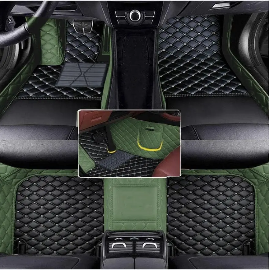 Zed artificial leather car floor mat for opel zafira b 2005 2006 2007 2008 2009 protect thumb200