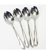 Oneida Chatelaine Oval Soup Spoons  6-3/4&quot;  Community Stainless  Lot of 4 - $233.91 MXN