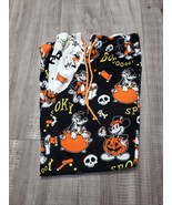 Disney Mickey, Minnie &amp; Pluto Halloween PJ Jogger Pants w Pockets Sz XS ... - $222.24 MXN