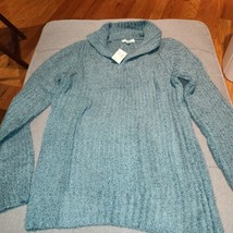 NEW with tags Womens Green long sleeve sweater blouse, Maurices size XS - £13.80 GBP