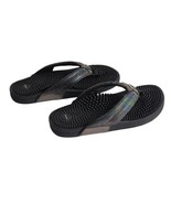 Kenkoh Size 7 38 Spirit V Massage Sandals Metallic Thong Flip Flops Refl... - £58.79 GBP