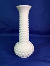 E.O. Brody Co. White Milk Glass Bubble 8” Bud Vase - £14.62 GBP