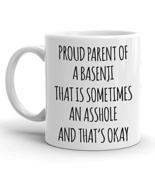 Proud Parent of A Basenji Gift Mug for Women and Men, Funny Basenji Dog ... - $14.95