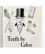 Teeth By Calox Dental Powder 1929 Advertisement Hygiene Top Hat DWCC18 - $29.99