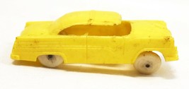 ORIGINAL Vintage 1955 F+F Mold Crown Victoria Plastic Premium Yellow Toy... - £23.45 GBP