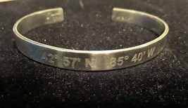 LAT &amp; LO™ CUFF BRACELET .925 Sterling Silver GRAND RAPIDS Cuff Bracelet ... - $747.57 MXN