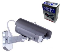 4 Realistic Fake Dummy Long Barrel Video Surveillance Security Camera Trick New - $18.95