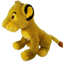 SIMBA Lion King Cub Plush Stuffed Animal Walt Disney World Parks VTG Souvenir - £27.41 GBP