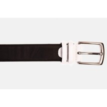 The Neiva Black/White Leather Belt image 5