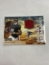 Kyle Pitts 2021 Panini Playoff Rookie Stallions RC Relic Atlanta Falcons - £2.34 GBP