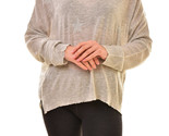 SUNDRY Womens Sweater Merino Starstuds Crewneck Cosy Fit Grey Size US 3  - $34.91