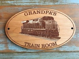 PERSONALIZED DIESEL ENGINE TRAIN SIGN - Birthday Gift, Retirement - Any ... - £39.50 GBP