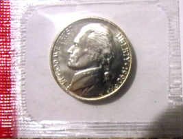 1990-D Jefferson Nickel - Uncirculated in Mint cello - $4.95
