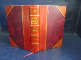 Lectures On The History Of Physiology 1901 [Leather Bound] by M. Foster - £64.57 GBP