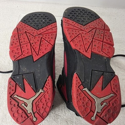 Nike Air Jordan True Flight Bred Black Red Boys Youth 13C Shoes CU4933-001 Item image 14