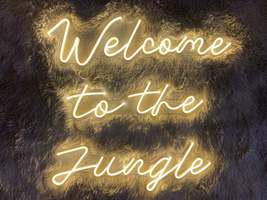 Welcome To The Jungle | LED Neon Sign - £155.84 GBP+