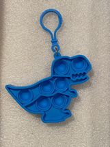 Dinosaur Shaped Fidget Sensory Push Pop Toy Hanger 3" X 3.75" Pre-Owned*... - $7.99