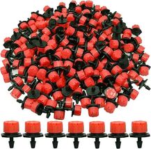 200Pcs Adjustable Drip Irrigation Emitters, 1/4Inch Adjustable Micro Drip - $11.22