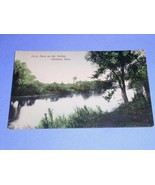 1912 Ben Franklin Stamp Postcard Vintage Clermont Iowa Made In Germany - $99.99