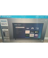 Philips 4K 4756 series Roku TV 50&quot; for parts or repair - $69.00