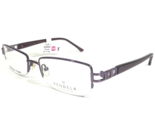 Vendela Eyeglasses Frames V 1016-1 Purple Rectangular Half Rim 51-17-135 - $18.54