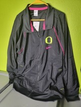 University Oregon Ducks Breast Cancer Pink BCA Zip Track Jacket Men’s NW... - $288.12