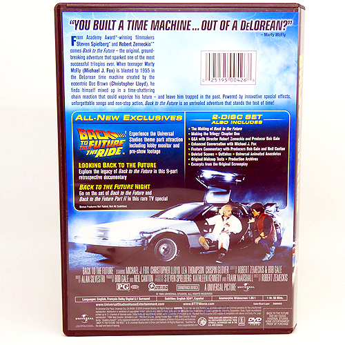 Back to the Future (DVD, 2009, 2-Disc Set) Michael J. Fox Item image 4
