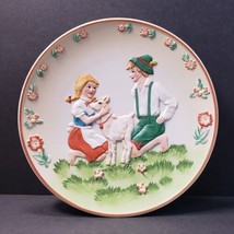 The Hamilton Collection Heidi &amp; Peter 7.75&quot; Embossed Porcelain Decorative Plate - £11.59 GBP