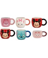 Disney Store Tsum Tsum Mug Stitch Cheshire Cat Piglet Marie Alice Minnie... - £43.21 GBP