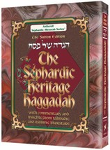  Artscroll The Sephardic Heritage Haggadah With commentary Rabbi Eli Man... - £26.06 GBP