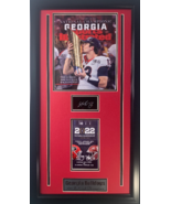 Georgia Bulldogs 2021 National Champions Sports illustrated Cover Framed... - £99.91 GBP