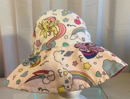 My Little Pony Girls Fabric Bucket Hat UPF 50+ Sun Protection Multicolor - £7.88 GBP