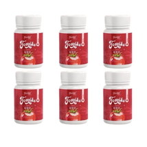 6Xtomiko Gluta Tomato Dietary Supplement Healthy Skin White Moisturized 15 Caps - $113.36