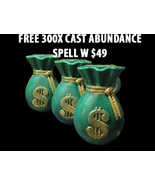 Haunted FREE W $49 300X ABUNDANCE IN MANY AREAS COMFORTS MAGICK WITCH  - £0.00 GBP