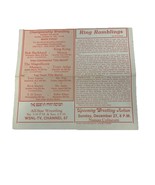 CUT On The Mat Wrestling Newsletter October 1981 Backlund, Mosca, Atlas,... - $25.00