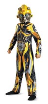 Disguise Boys Bumblebee Movie Classic Costume Yellow Large (10-12) - £46.66 GBP