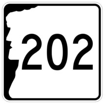 New Hampshire NH Highway 202 Sticker R7198 Sign - $1.45+