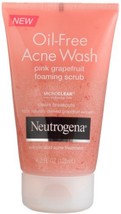 Neutrogena Oil-Free Acne Wash Foaming Scrub- Pink Grapefruit 4.2 oz (5 P... - £73.53 GBP