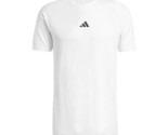 adidas Seaml Tee Pro Men&#39;s Tennis T-Shirts Sports Top White Asia-Fit NWT... - £59.39 GBP